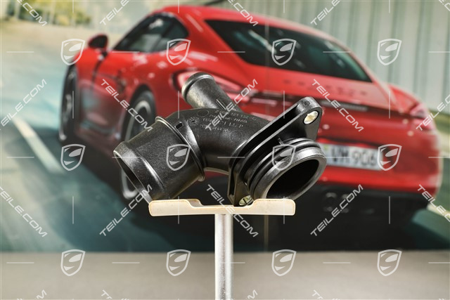 Rohrstutzen / Kühlwasserstutzen, Rücklauf, 2,9L / 3,0L