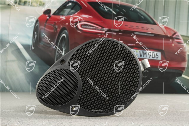 Loudspeaker cover / grille, Satin black