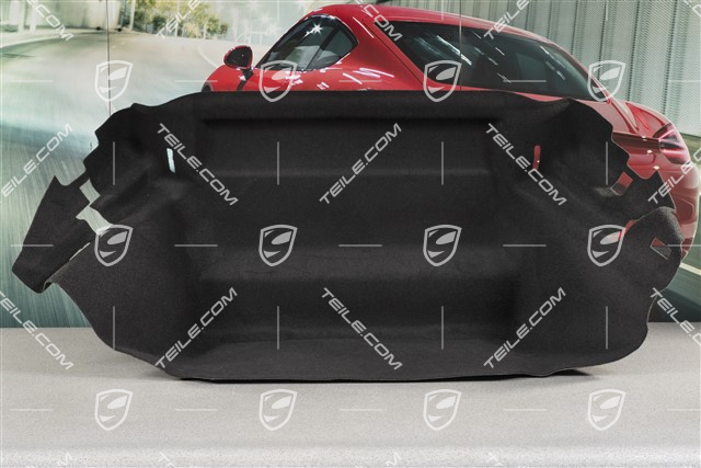 C2, Wykładzina bagażnika przedniego część tylna, wersja USA