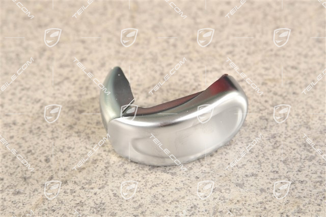 Taste / Schaltknopf - Entriegelung für Wählhebel, Galvanosilber
