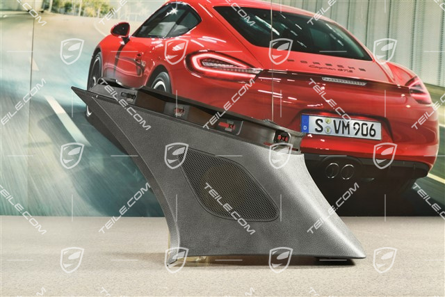 Tapicerka słupka D, czarna, R