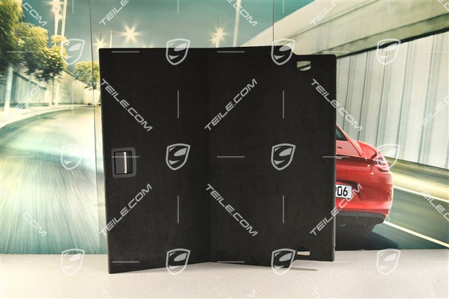 Kofferraumabdeckung, schwarz