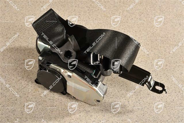 Coupe / Targa, Safety seat belt, Black, R