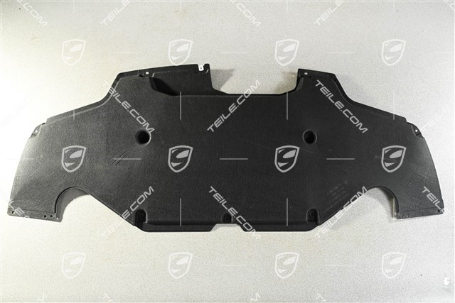 Underbody trim / cover, rear, center / Trailer hitch electrically adjustable / retractable