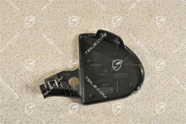 Cover, front seat, Black satin, R