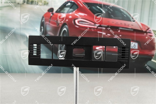 Schalterblende Konsole Dach, Schwarz