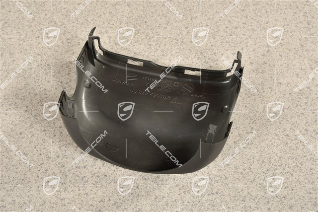 Steering column housing, upper, Black
