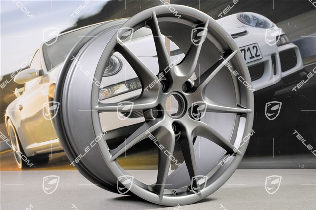 20-inch Carrera S III wheel, 8,5J x 20 ET51, Platinum satin-mat