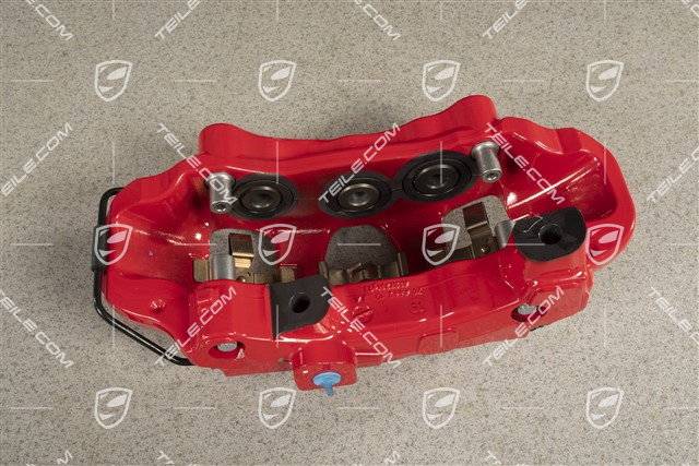 Front axle fixed brake calliper, Red, R