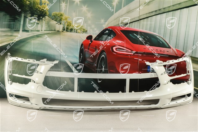 Front bumper lining, White