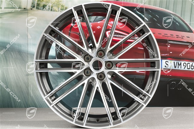 21-inch Turbo IV alloy wheels set, 9,5J x 21 ET27 + 10J x 21 ET19