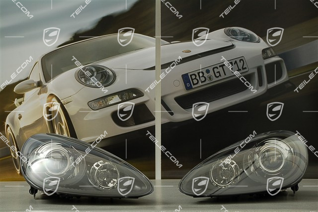 Reflektory xenononowe, aut. dynamiczna regulacja oświetlenia, z kierunk., SportDesign Paket, wewn. CZARNE, kpl.(lewy+prawy)