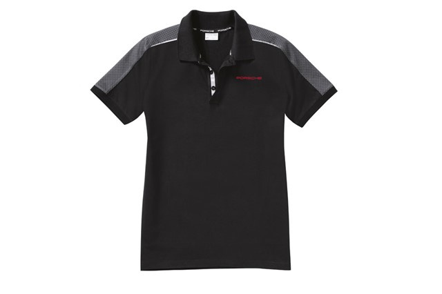 Racing Collection, Polo-Shirt, Men, black/grey, L 50/52