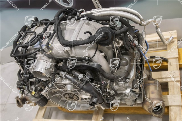 Silnik 4.0L do manualnej skrzyni biegów, Cayman GT4 / Boxster Spyder, DWA / 420 PS, kompletny, przebieg około 5.000 km