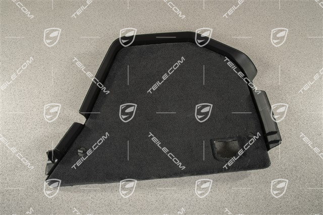 Verkleidung, Kofferraumabdeckung, Schwarz, R