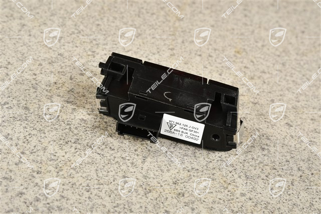 Przełącznik / przycisk centralnego zamka, Czarny połysk, R