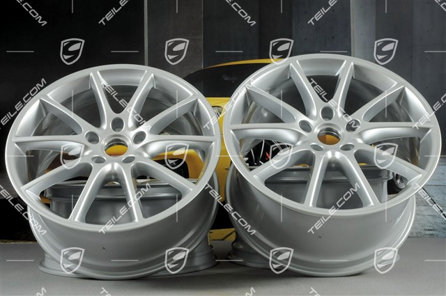 20" komplet felg Cayenne Design, 10,5J x 20 ET64 + 9J x 20 ET50