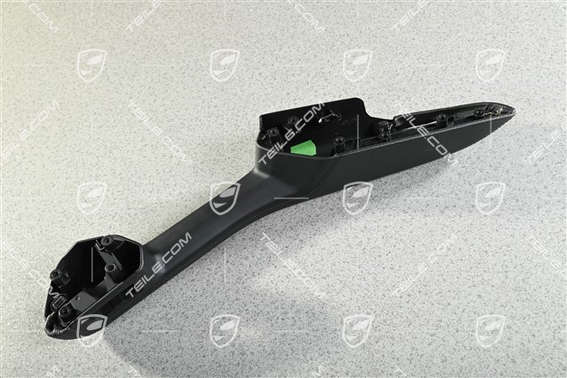 Armlehne, Türverkleidung, Hinten, Kunstleder Schwarz, R