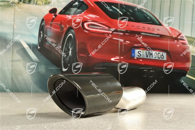 Endrohr, Innen, schwarz, R