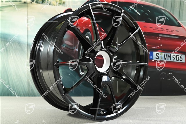 19" Felge GT3 RS 4.0, GT2 RS, Zentralverschluss, 9J x 19 ET47, schwarz