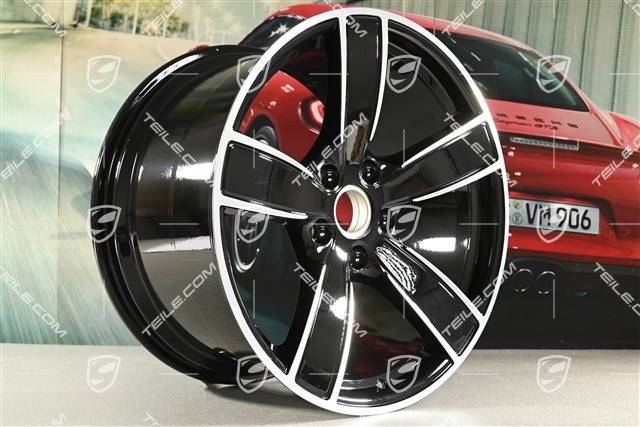 20-inch wheel Carrera Sport, 11,5J x 20 ET56, black high gloss