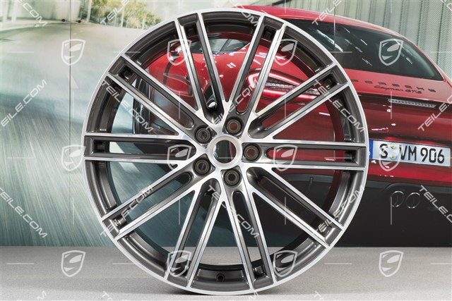 21" komplet felg Turbo IV, 9,5J x 21 ET27 + 10J x 21 ET19