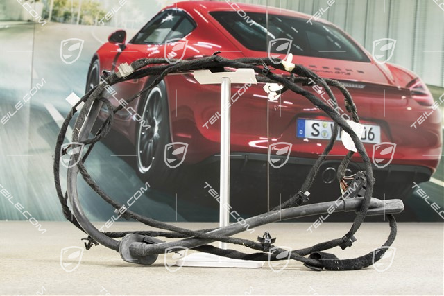 Wiring harness, rear lid