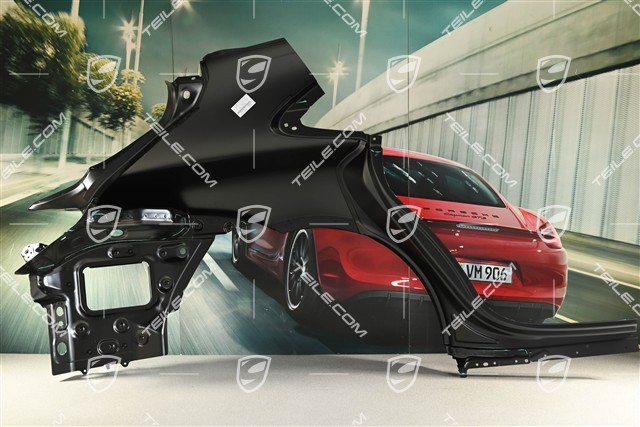 Sport Turismo, Seitenteil / Heckseitenteil, mit Schweller, Reparaturblech, Aussenhaut, L