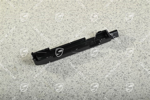 Osłona szyny siedzenia, Satynowo czarna, L=R