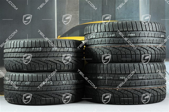 20-inch Turbo III winter wheel set, 8,5J x 20 ET51 + 11J x 20 ET70, Pirelli winter tyres 245/35 ZR20 + 295/30 ZR20, with TPMS