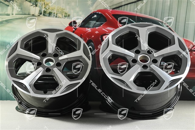 20-inch Taycan Offroad Design wheel rim set, 9J x 20 ET54 + 11J x 20 ET60