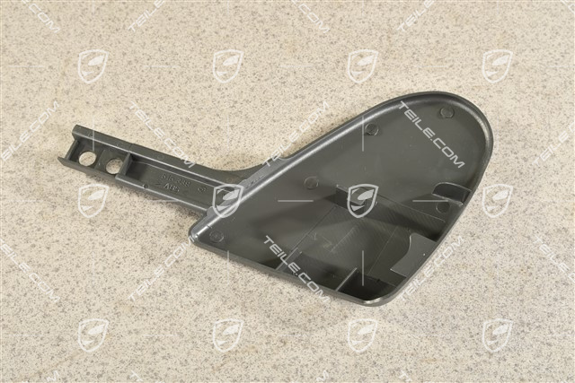 Seat Trim Panel Seat Hinge Cover, Black-Grey, R