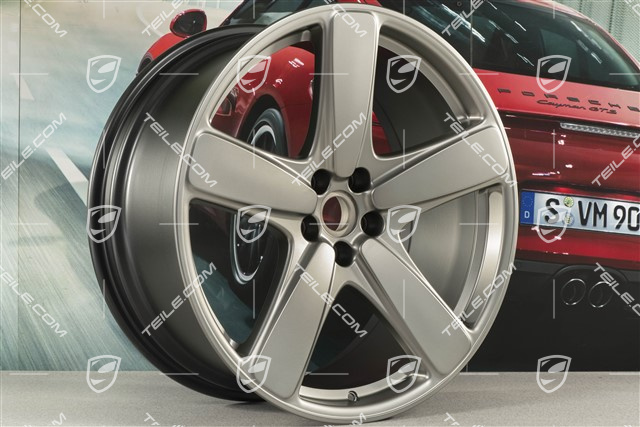 21" felga "Sport Classic" 9,5J x 21 ET 27, platinum satynowy półmat