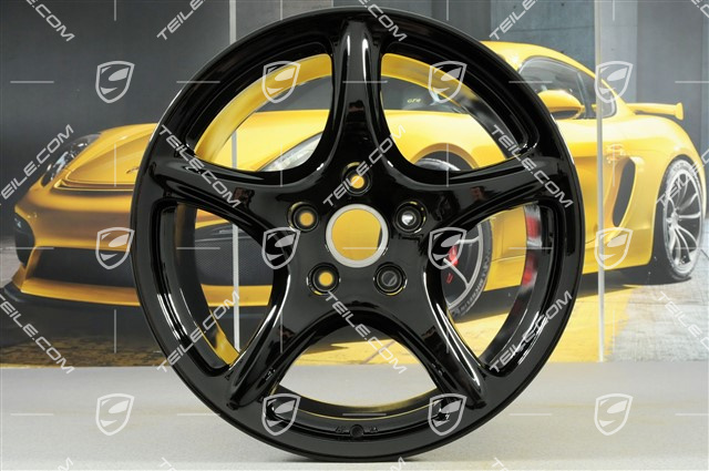 19" Felge "Carrera Classic", 11J x 19 ET67, schwarz hochglanz