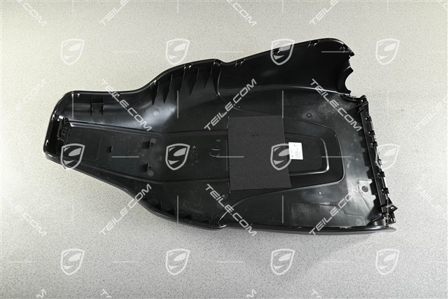 Lehnenschale / Rückenschale / Lehnenabdeckung, Rear seat entertainment, Schwarz, L=R