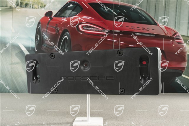 Licence plate holder, Small (China)