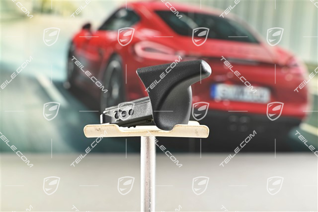 Rear seat tilting handle / control button, Black, L