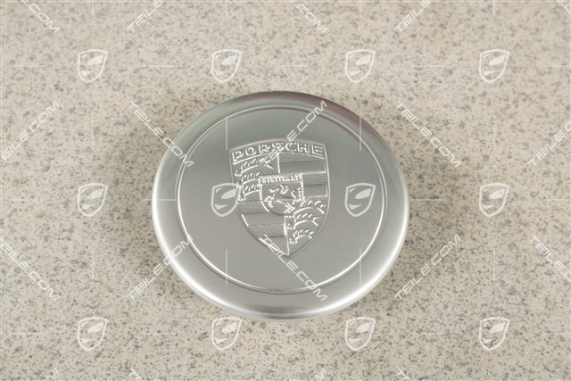 Radzierdeckel, für Innendurchmesser 66mm, eloxiert, silber