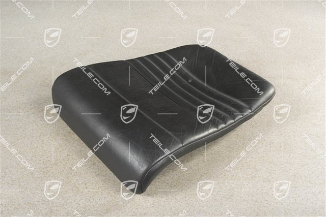 Notsitzkissen, Cabrio, Leder, Schwarz, R