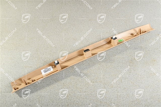 Verkleidung vom Schweller, Beifahrerseite, Luxorbeige, RHD