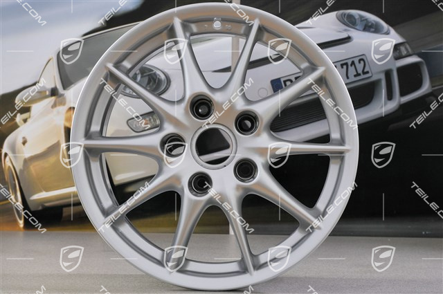 17" felga Carrera II, 10-ramienna, 7J x 17 ET50