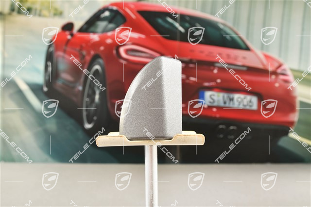 Dashboard trim moulding, LHD, outer, Volcano Grey, L