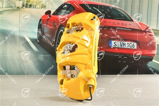 GT4 / GT4 RS, Front axle brake calliper, PCCB Yellow, R