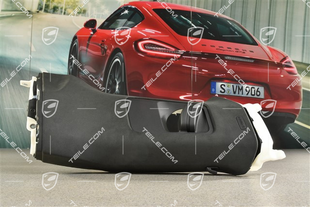 Verkleidung von B-Säule, Alcantara Race Tex, Schwarz, R