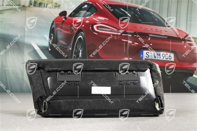 Tylne siedzenia, oparcie odcinka lędźwiowego, skóra, czarna, Cabrio / Coupe / Targa, R