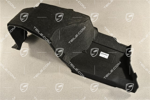 Kofferraumabdeckung / Seitenwandverkleidung, Schwarz, R