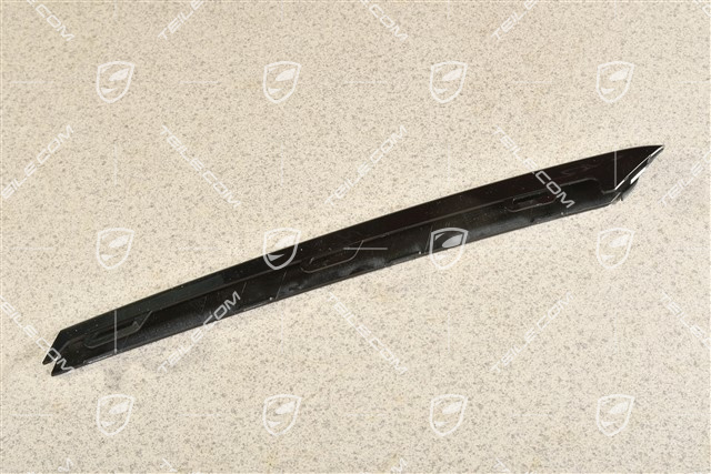 Front bumper disc / trim, Sport Design Package, upper, Black, R
