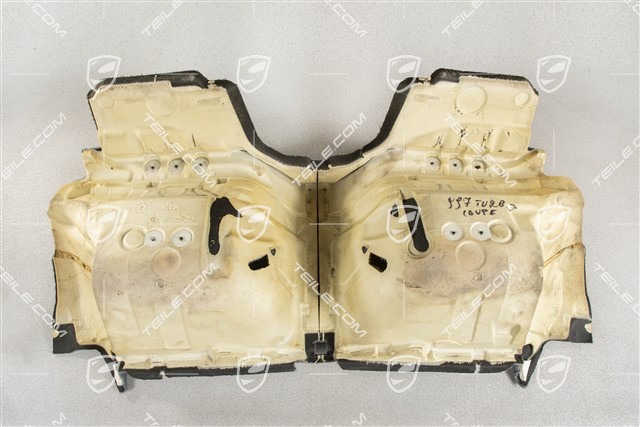 Sitzmulde, Klebeteppich, Seeblau, Coupe/Targa