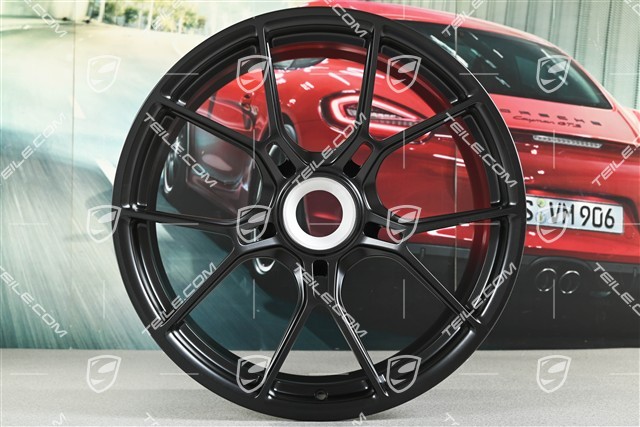 20" GT3 rim, 9.5J x 20 ET46, silk matt black