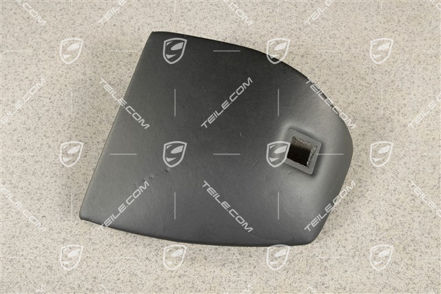 Blende, Vorbereitung Telefon, Leder, Schwarz, Rlkg